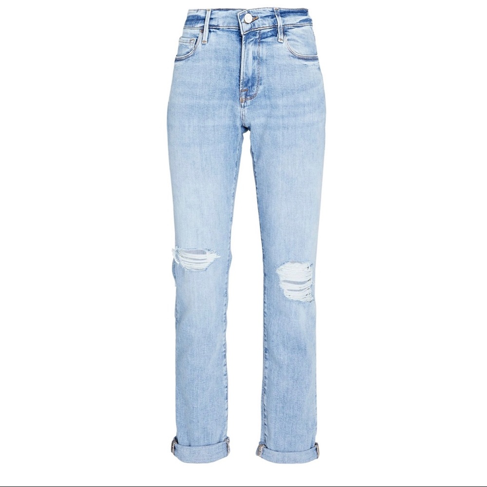 FRAME Le Garcon Degradable Jeans